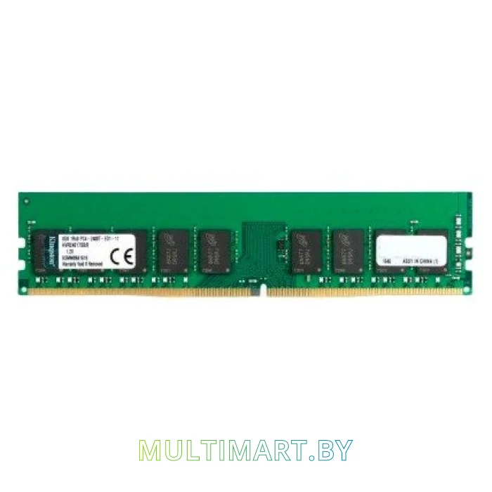 Оперативная память Kingston ValueRam 8GB DDR4 PC4-19200 (KVR24E17S8/8)